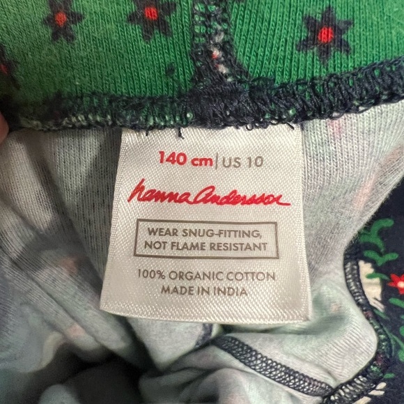 Hanna Andersson Girls Long-Sleeve Pajamas - Picture 3 of 3
